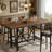 Rustic Pub Bar Counter,Sturdy Bar Table