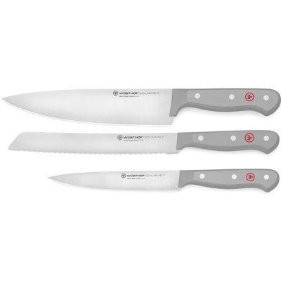 WÜSTHOF Gourmet Grey 3-Pc Starter Set