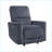 Recliners | Modern Power Rocker Reclining Chair with One-Touch Control | Dark Gray Velvet | Solid Wood Frame-1131766449