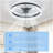 Ceiling Fan with Lights Dimmable LED