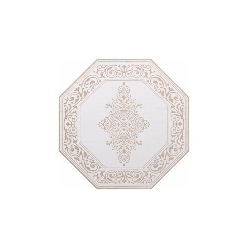 Nannore Oriental Indoor Rug, Octagon 7'10" x 7'10"