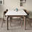Picture color Rectangular Sintered Stone tabletop Dining Table-111180279