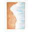 «Abstract Ocean Wave Landscape», reproduction encadrée sur toile
