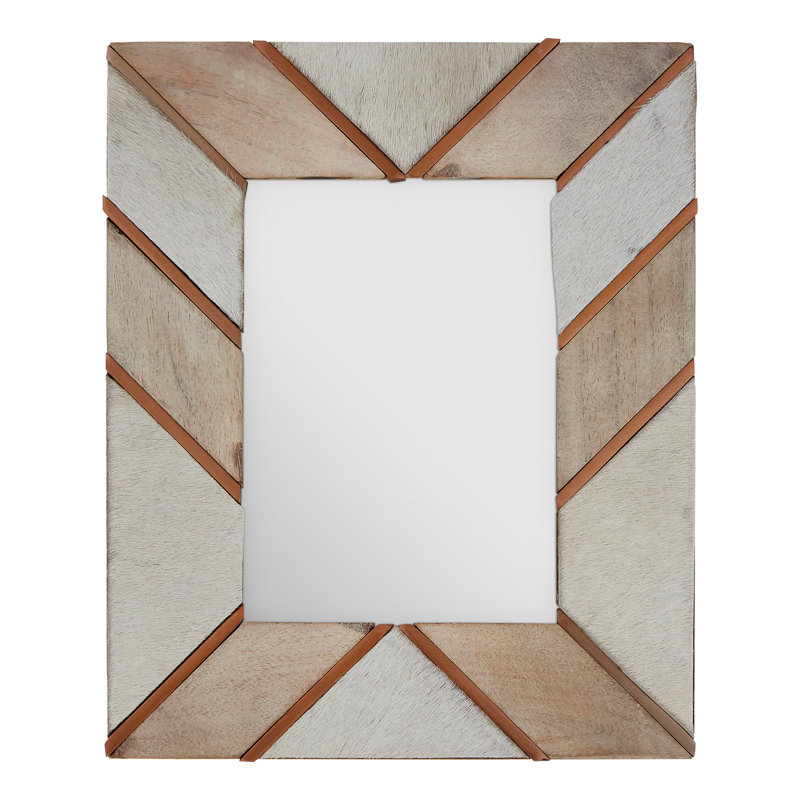 Brown Solid + Manufactured Wood Picture Frame, 5" x 7"