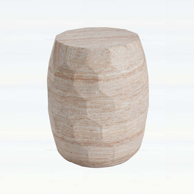 Outdoor and Indoor Lightweight Concrete End Table