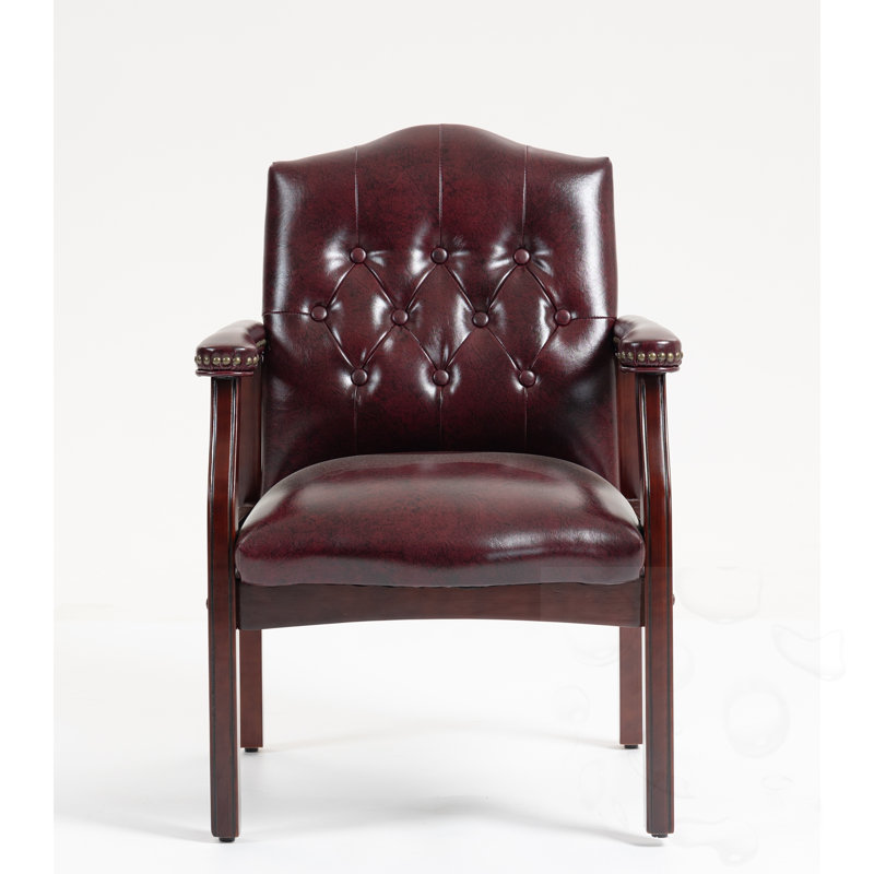Tufted Office Chairs with Arms