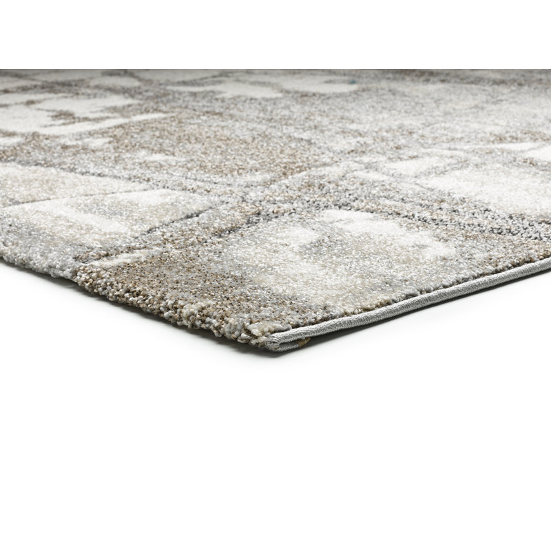 Medota Machine Woven Grey Indoor Rug, Rectangle 140 x 200cm
