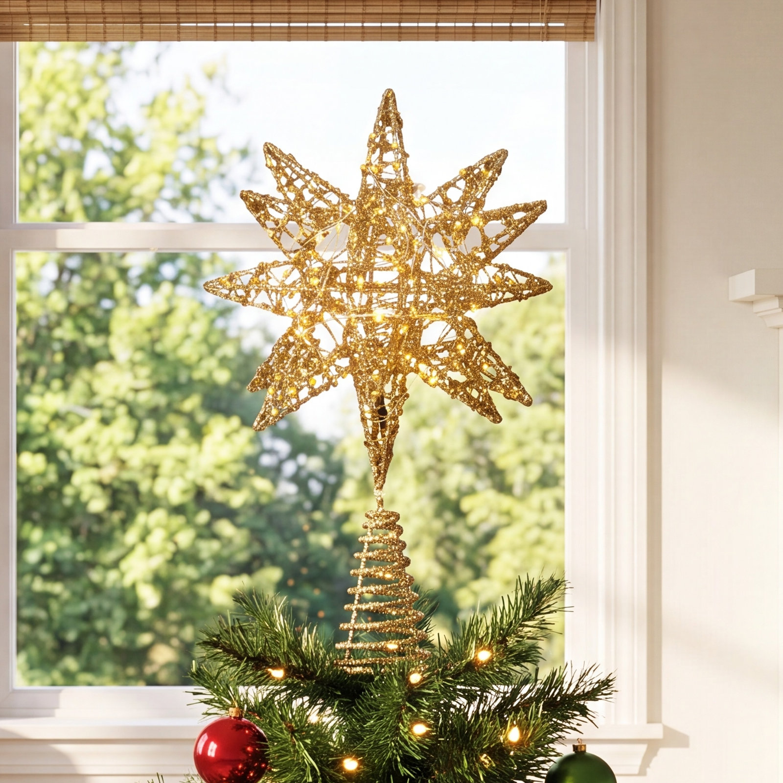 15" Handmade Tree Topper