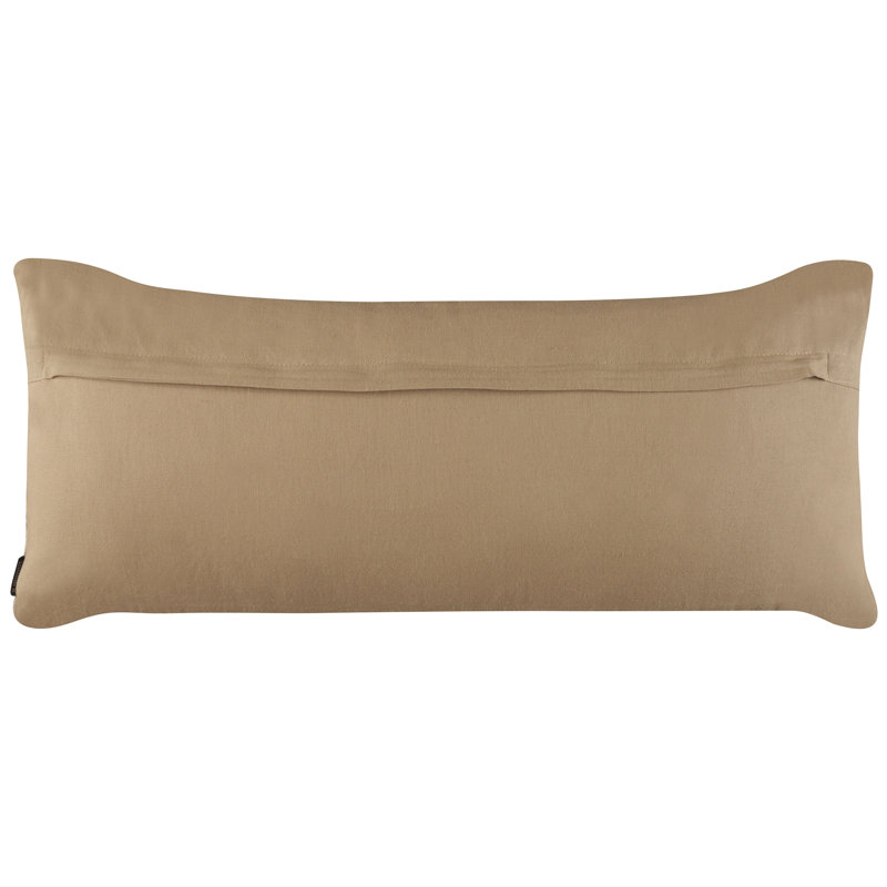 LUINA Beige Rectangular Lumbar Cushion