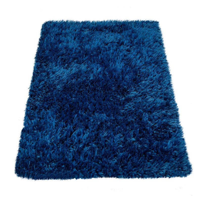 Juliette Non-Slip Bath Rug, 50 x 80cm, Blue