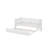 Twin Size Platform Bed With Trundle-1992686366