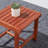 Jennalea Square Eucalyptus Solid Wood Outdoor Side Table , 18 " W 18;18 " D