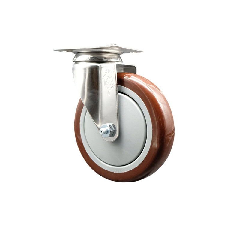 Roulettes pivotantes, Marron