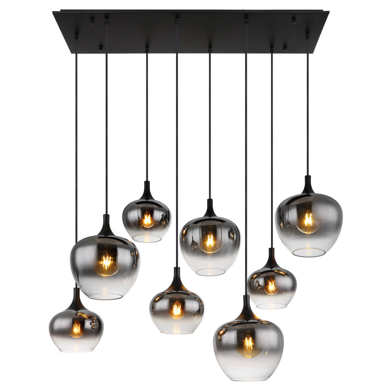 Isabelle 8 - Light Pendant, Smoke colour