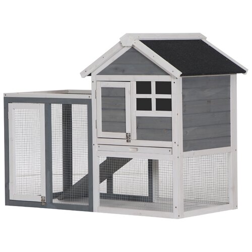 Tucker Murphy Pet™ Aayush Weather Resistant Rabbit Hutch & Reviews ...