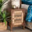 Marlyss Manufactured Wood and Bayur Wood Nightstand