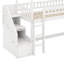 Lit mezzanine simple avec glissade-112580069