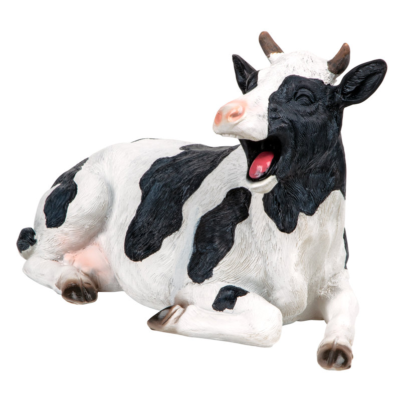 Laughing Cow Statue