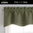 Kendall Solid Scalloped Window Valance-1276858113