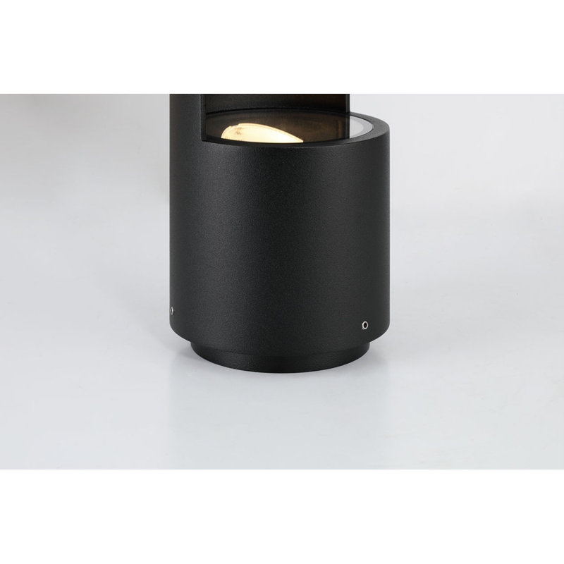 ARMOUR,7IN,BOLLARD,8W,BK