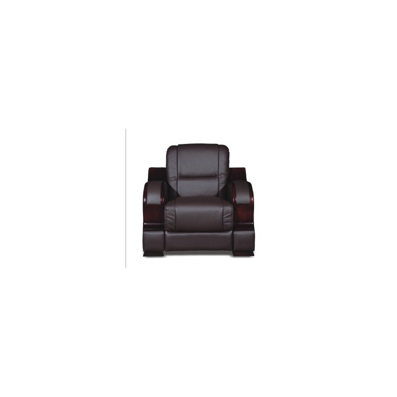Backstrom Upholstered Armchair, Brown