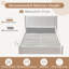Lit plateforme tapissier avec rangement de luxe Luxury-130811354-130811355