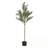 66" Artificial Olive Tree with Plastic Pot