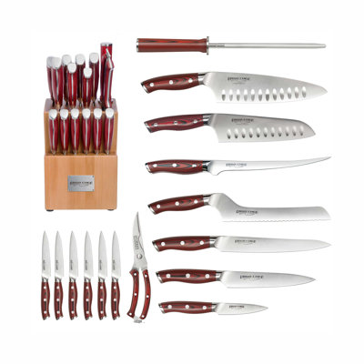 Bamboo Block knife set