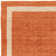 Anwitha Bordered Handmade Orange Area Rug