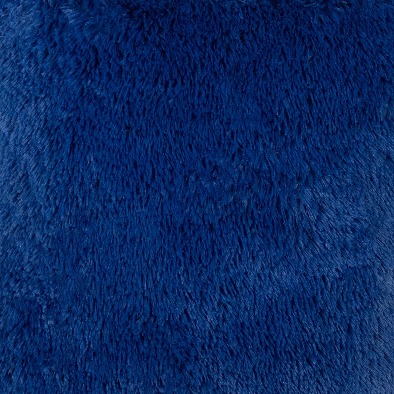  Housse de coussin carré et insert, 18 po x 18 po, Polyester, Bleu