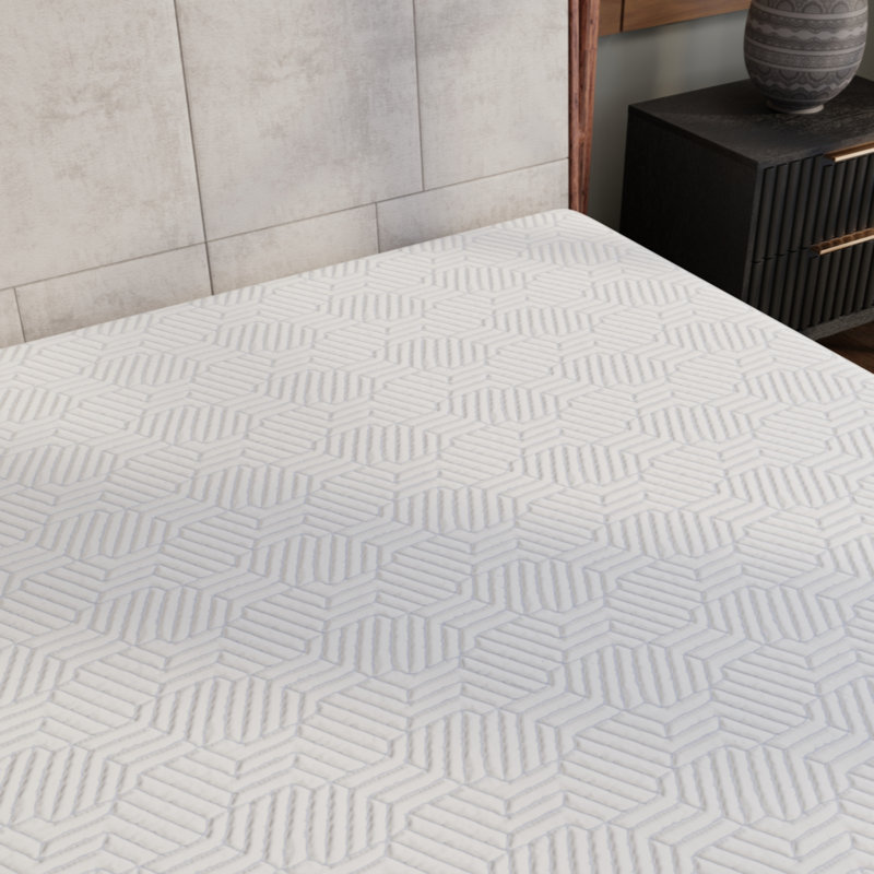 Matelas ferme avec housse de refroidissement, 10", Simple extra long