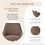 Gefjun 46cm H Upholstered Metal Armchair-120666648