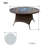8 - Person Patio Dining Set with Round Table , Cushions Included-87536337-87536336