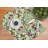 Tyson Pines Botanical Reversible Green Watercolor 20" X 20" Machine Washable Dinner Cloth Napkin Set Of 6