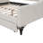 Full Size Upholstered Tufted Daybed With Two Drawers, Beige