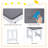 Deundrea Kids 4 Piece Play Or Activity Table and Chair Set-313322664