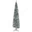 Arbre de Noël artificiel mince enneigé 9 pi de hauteur avec des branches réalistes et 1014 pointes-1356153528