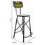 Tatianina Counter Stool with Metal Frame