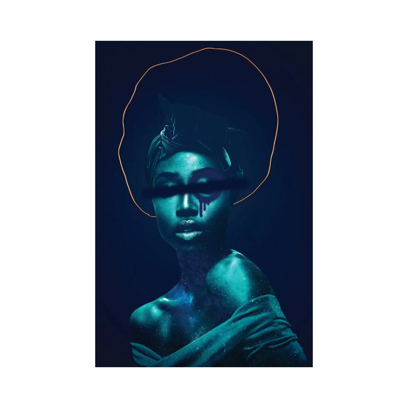 Woman Divinity Forbidden by Dane Shue - Print on Canvas, Wrapped Canvas, 30.48 cm H x 45.72 cm W