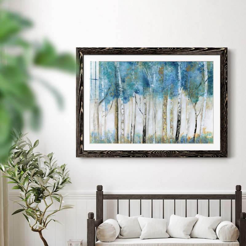 Magical Wood - Peinture encadrée, H 31,5 po x l 23,5 po x P 1,5 po, Cadre noir