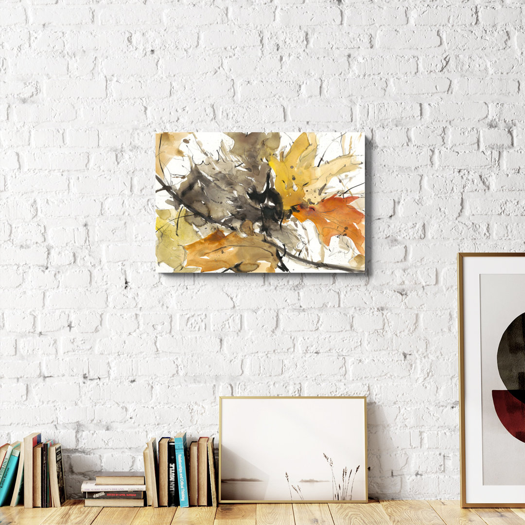 " Watercolor Autumn Leaves II " by Samuel Dixon Steelside™