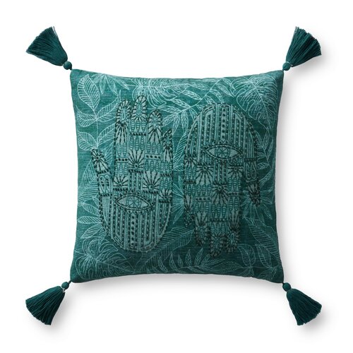 Justina Blakeney x Loloi Embroidered Pillow Cover | Wayfair