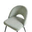 Onaga 46cm H Upholstered Metal Upholstered Back Side Chair in Green