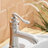 Single-Hole Single-handle Bathroom Faucet with Drain Assembly-70855235