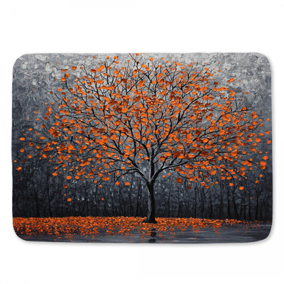 Tapis de bain arbre d'automne