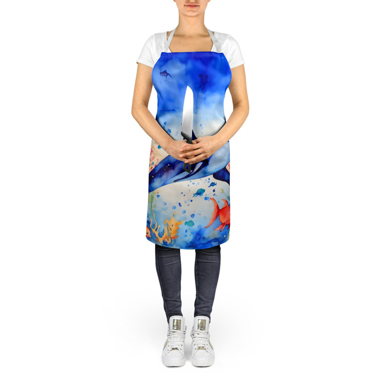 No Pattern Bib Apron