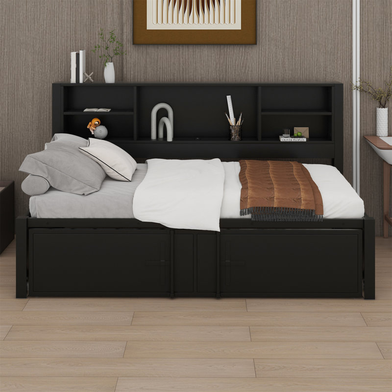 Lit de jour Guptill, Noir