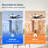 75 Inch Industrial DC Motor Ceiling Fan No Light