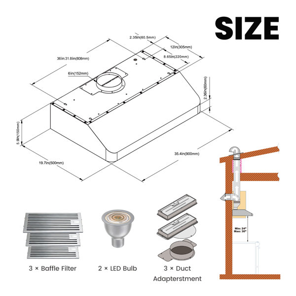 Dimensions du produit