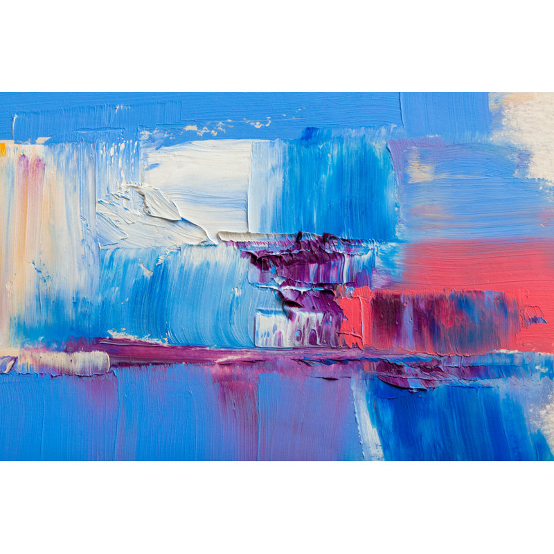Abstract Paintings by Sbelov - Wrapped Canvas Print, 30cm H x 46cm W 